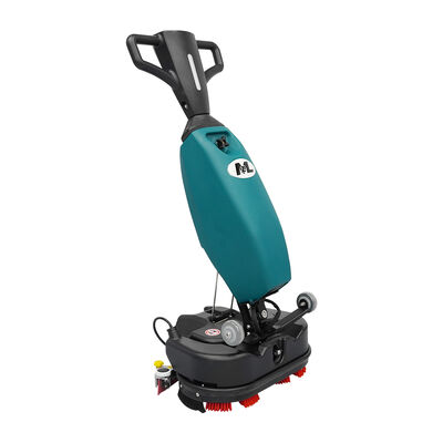 Harga yang bagus 250mm Electric Small Scrubber Machine Dual Brush lantai pembersih 24V on line
