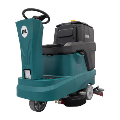Goede prijs 90L Rijdende Schrobzuigmachine Elektrische Tegel Snoerloze Vloerveger online