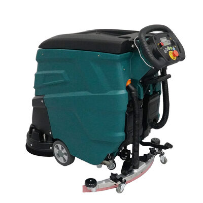 Guter Preis OEM Leiser Aufsitz-Bodenreinigungsmaschine mit Doppelbürste, wiederaufladbar Online