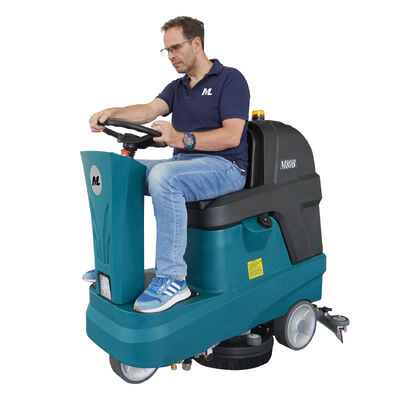 Bon prix Machine de nettoyage automatique à détergent de sol à double pinceau en ligne