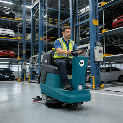 Goede prijs 70L Ride On Floor Machine Straat Wasmachine Schoonmaakmachine online