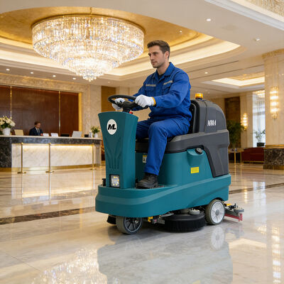 Buen precio ODM Ride On Cleaner de alfombras Limpiador de pisos Lavadora para centros comerciales en línea