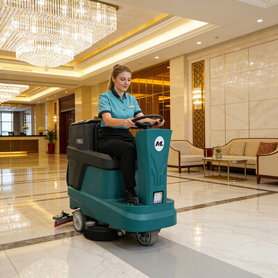 良い値段 プロのRide On Floor Scrubber 1260mmの高さデザイン 90Lリリカバリータンク オンライン