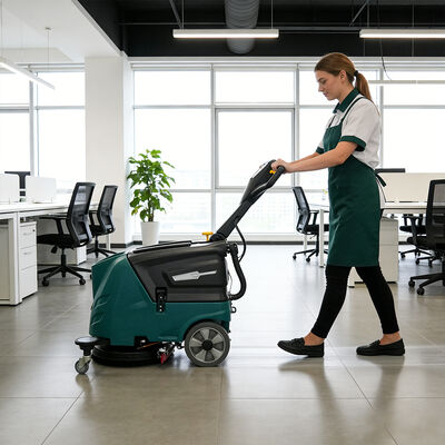 Giá tốt. Đi bộ đằng sau máy lau sàn 1600m2/h hiệu quả 350W động cơ chải trực tuyến