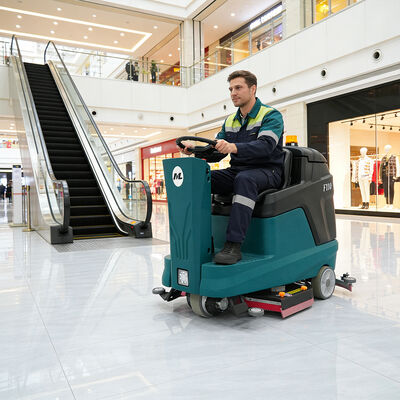 Bon prix 860mm Laveuse-sécheuse automatique pour sols commerciale autoportée en ligne