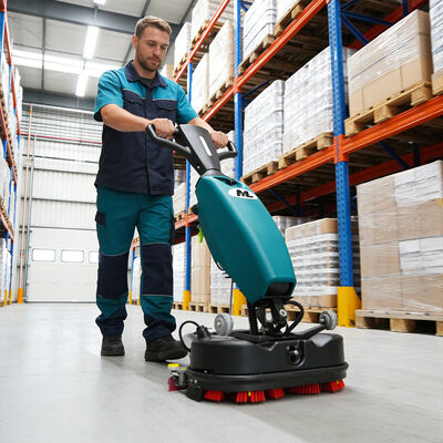 Goede prijs 5.1L Solution Tank Mini vloerwasser 330rpm Borstel snelheid Ideaal voor restaurants online