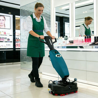 Guter Preis 330 Rpm Mini-Bodenwascher mit 5,1 L Wasserbehälter, ideal für Lebensmittelgeschäfte und Getränke-Outlets Online