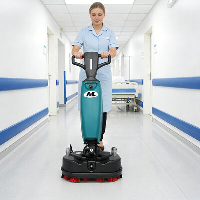 Good price Compact 560×390×1140mm Mini Floor Scrubber for Hotels, Retail Stores, and Light Industrial Use online