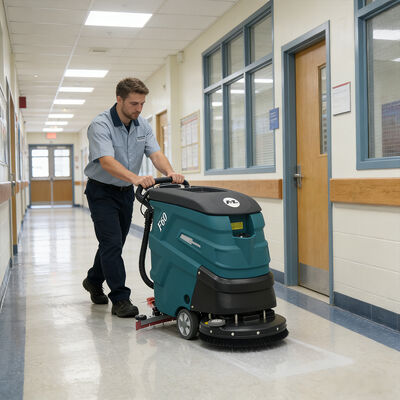 Bon prix Laveuse autoportée haute efficacité de 3000 m²/h avec moteur de brosse de 500 W pour usines en ligne