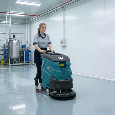 Bom preço Limpador de piso comercial com escova de 510 mm e depósito de água de 60 L on-line