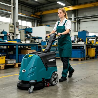 Bon prix Économiser de l'espace Marcher derrière le nettoyeur de sol Largeur de nettoyage de 56 cm pour un travail efficace dans des endroits confinés en ligne