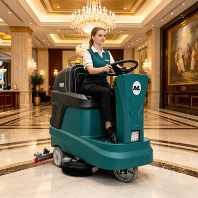 Giá tốt. Lái trên máy rửa sàn 4000m2/h Hiệu quả 70L/80L Xăng 4H Hoạt động 2 năm bảo hành trực tuyến